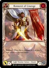 Banneret of Courage - FAB161 - Flesh and Blood: Promo Cards - Flesh and Blood TCG card
