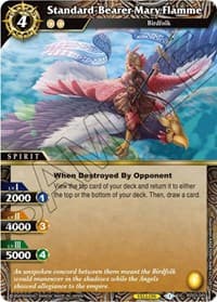 Standard-Bearer Mary Flamme - Aquatic Invaders - Battle Spirits Saga card