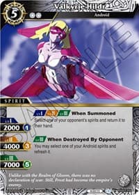 Valkyrie Hildr - Aquatic Invaders - Battle Spirits Saga card