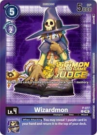Wizardmon - P-077 (Judge Pack 4) - Digimon Promotion Cards - Digimon Card Game card