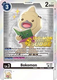 Bokomon - BT7-081 (Judge Pack 4) - Next Adventure - Digimon Card Game card