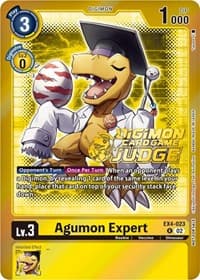 Agumon Expert - EX4-023 (Judge Pack 4) - Alternative Being Booster - Digimon Card Game card