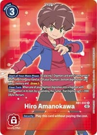 Hiro Amanokawa (Resurgence Booster Box Promotion Pack) - Resurgence Booster - Digimon Card Game card