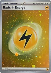 Basic Lightning Energy (Cosmos Holo) - SVE: Scarlet & Violet Energies - Pokemon card