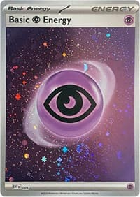 Basic Psychic Energy (Cosmos Holo) - SVE: Scarlet & Violet Energies - Pokemon card