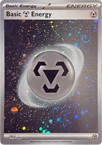 Basic Metal Energy (Cosmos Holo) - SVE: Scarlet & Violet Energies - Pokemon card