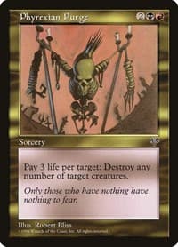 Phyrexian Purge - Mirage - Magic: The Gathering card