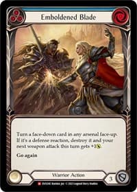 Emboldened Blade - Bright Lights - Flesh and Blood TCG card