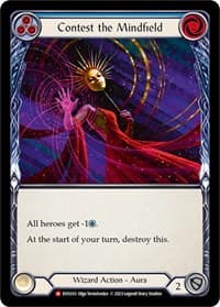 Contest the Mindfield - Bright Lights - Flesh and Blood TCG card