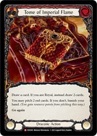 Tome of Imperial Flame - Bright Lights - Flesh and Blood TCG card