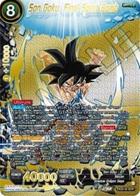 Son Goku, Final Spirit Bomb - Expansion Deck Box Set 23: Premium Anniversary Box 2023 - Dragon Ball Super: Masters card