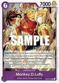 Monkey.D.Luffy (Dash Pack) - Kingdoms of Intrigue - One Piece Card Game card