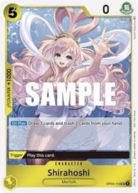 Shirahoshi (Dash Pack) - Kingdoms of Intrigue - One Piece Card Game card