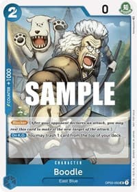 Boodle (Dash Pack) - Kingdoms of Intrigue - One Piece Card Game card
