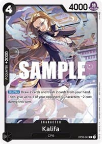 Kalifa (Dash Pack) - Kingdoms of Intrigue - One Piece Card Game card