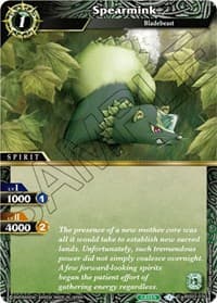 Spearmink - Aquatic Invaders - Battle Spirits Saga card