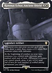 Rammas Echor, Ancient Shield (Borderless) - Commander: The Lord of the Rings: Tales of Middle-earth - Magic: The Gathering card