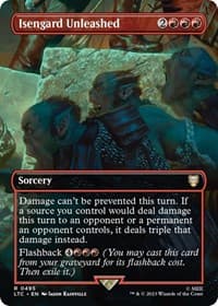 Isengard Unleashed (Borderless) - Commander: The Lord of the Rings: Tales of Middle-earth - Magic: The Gathering card