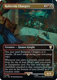 Rohirrim Chargers (Borderless) - Commander: The Lord of the Rings: Tales of Middle-earth - Magic: The Gathering card