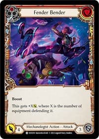 Fender Bender (Red) - Bright Lights - Flesh and Blood TCG card