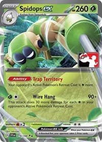 Spidops ex - Prize Pack Series Cards - Pokemon card