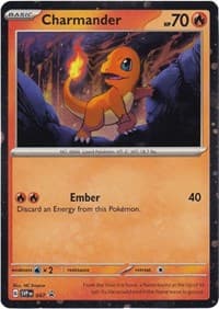 Charmander - 047 (Cosmos Holo) - SV: Scarlet & Violet Promo Cards - Pokemon card