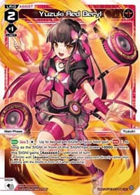 Yuzuki Red Beryl - Prismatic Diva - WIXOSS card