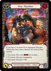 War Machine - Bright Lights - Flesh and Blood TCG card