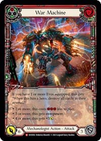 War Machine (Extended Art) - Bright Lights - Flesh and Blood TCG card