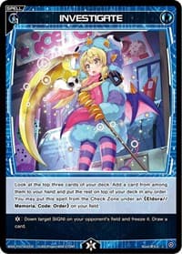 INVESTIGATE - Prismatic Diva - WIXOSS card