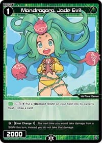Mandragora, Jade Evil - Prismatic Diva - WIXOSS card
