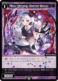 Alfou//Memoria, Doomed Beauty - Prismatic Diva - WIXOSS card
