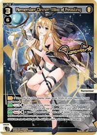 Remember Dinner, Miko of Feasting (LRP) - Prismatic Diva - WIXOSS card
