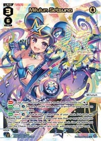 Milulun Setsuna (LR) - Prismatic Diva - WIXOSS card