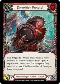 Demolition Protocol - Bright Lights - Flesh and Blood TCG card