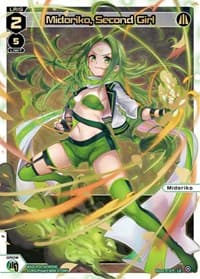 Midoriko, Second Girl (LR) - Prismatic Diva - WIXOSS card