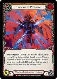 Pulsewave Protocol - Bright Lights - Flesh and Blood TCG card