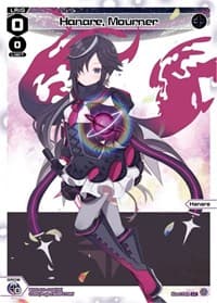 Hanare, Mourner (Parallel Foil) - Prismatic Diva - WIXOSS card
