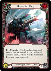 Heavy Artillery (Yellow) - Bright Lights - Flesh and Blood TCG card