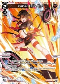Yuzuki Rubellite (Parallel Foil) - Prismatic Diva - WIXOSS card