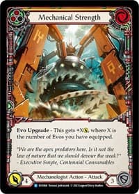 Mechanical Strength (Yellow) - Bright Lights - Flesh and Blood TCG card
