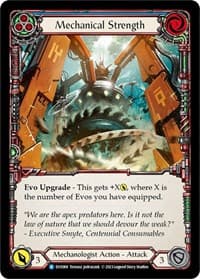 Mechanical Strength (Blue) - Bright Lights - Flesh and Blood TCG card