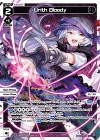 Urith Bloody (Parallel Foil) - Prismatic Diva - WIXOSS card
