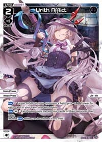 Urith Afflict (Parallel Foil) - Prismatic Diva - WIXOSS card