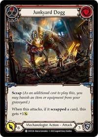 Junkyard Dogg (Red) - Bright Lights - Flesh and Blood TCG card