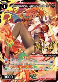 Ril//Memoria, Lightly Armed (Parallel Foil) - Prismatic Diva - WIXOSS card