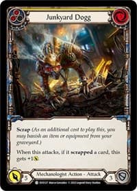Junkyard Dogg (Yellow) - Bright Lights - Flesh and Blood TCG card