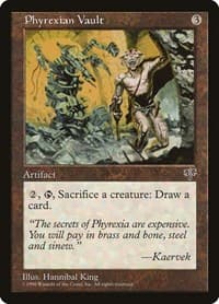 Phyrexian Vault - Mirage - Magic: The Gathering card