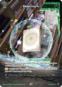 Bookmark (Parallel Foil) - Prismatic Diva - WIXOSS card