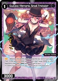 Guzuko//Memoria, Small Trickster (Parallel Foil) - Prismatic Diva - WIXOSS card